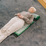 Acupressure Mat and Pillow Set with Bag