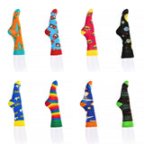 8 Pairs Fashion Novelty Funny Socks one Size 5-13 Men and Women Socks #3