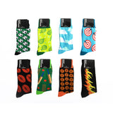 8 Pairs Fashion Novelty Funny  Socks one Size 5-13 Men  Socks  Women  Socks #4