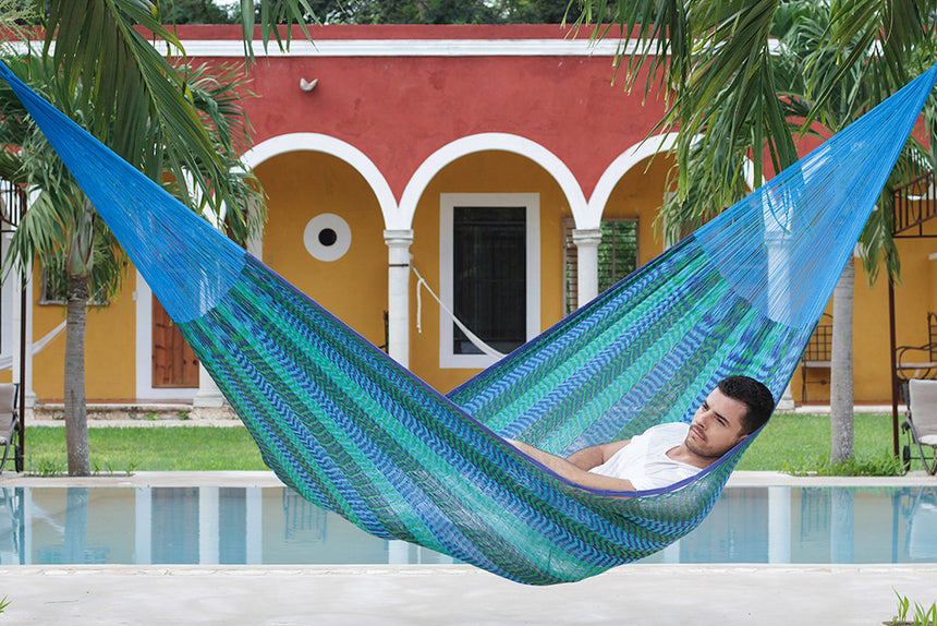 The out and about Mayan Legacy hammock Single Size in Caribe colour