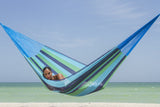 The out and about Mayan Legacy hammock Doble Size in Oceanica colour