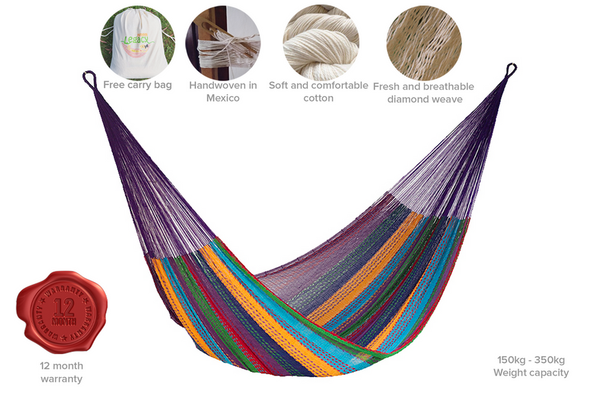 The Power nap Mayan Legacy hammock in Colorina Colour