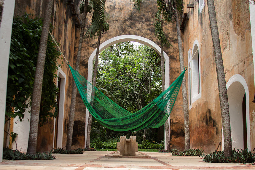 The out and about Mayan Legacy hammock Doble Size in Jardin colour